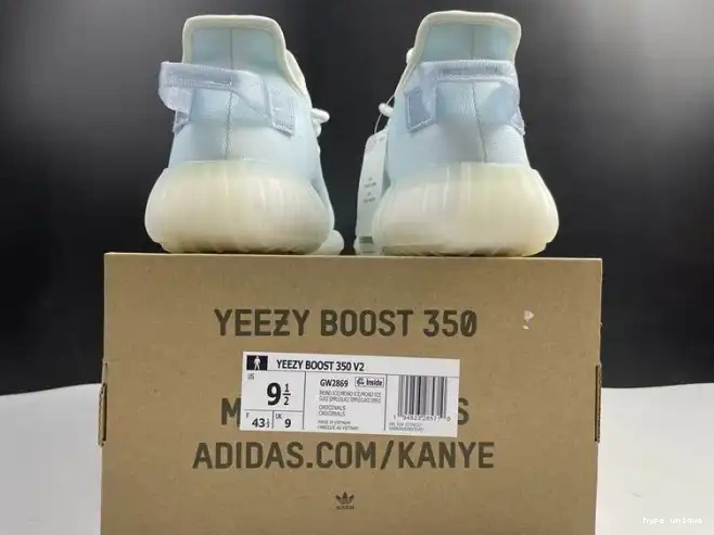 hype 350 Yeezy Adidas Boost GW2869 V2 Mono Ice 0326